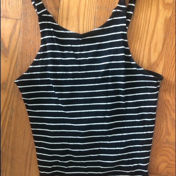 STRIPED CROP TOP - Picture 2 of 3